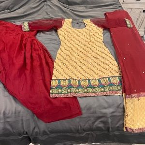 Beautiful heavy Punjabi suit
